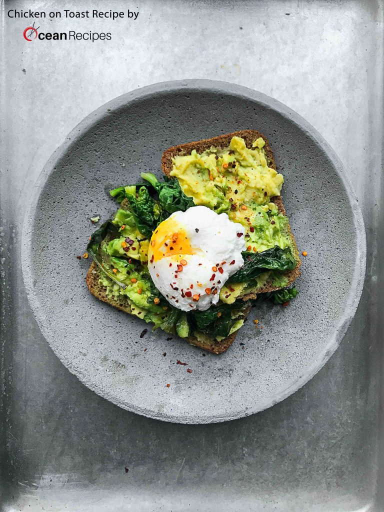 Chicken on Toast Recipe