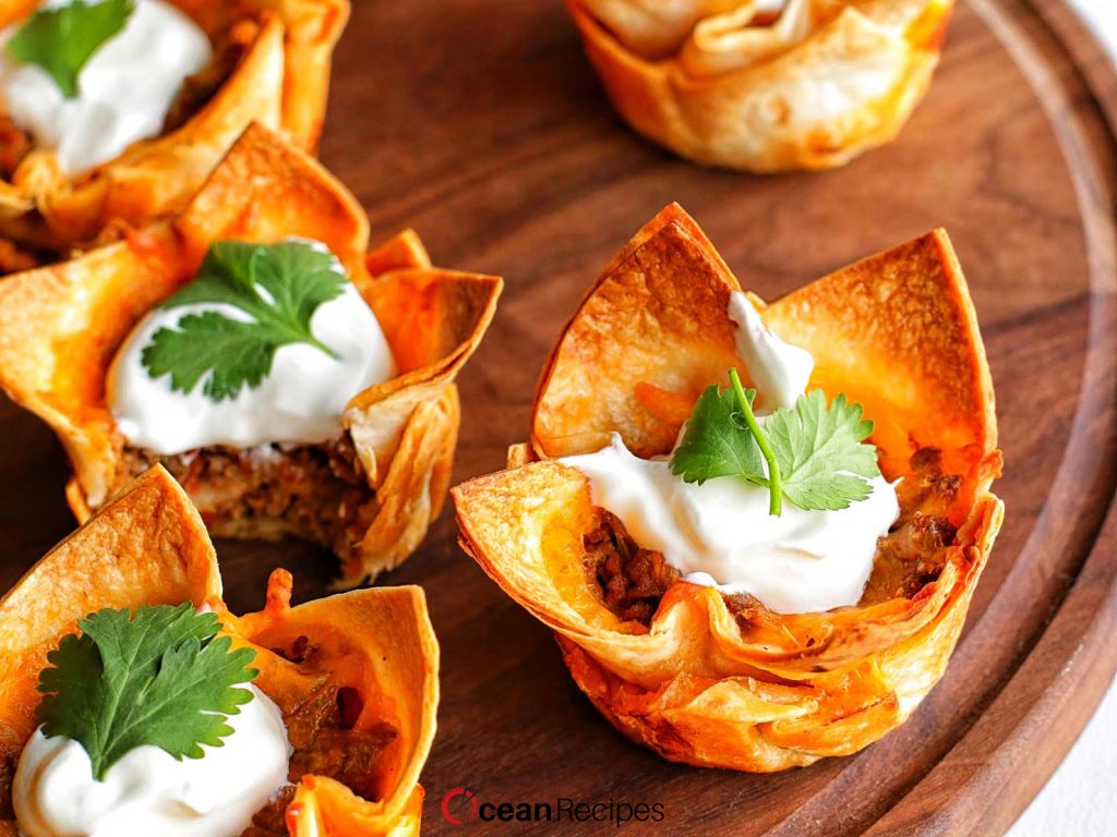 Crunchy Taco Cups