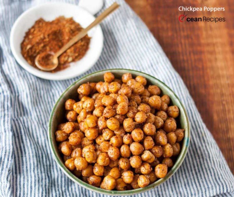Chickpea Poppers || Two Simple and Healthy Chickpea Poppers Recipes