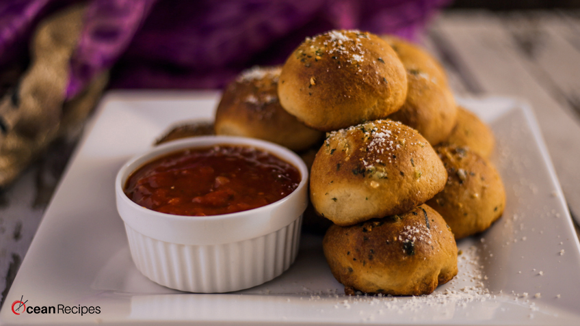 Garlic Cheese Bombs