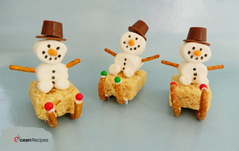 Jolly Marshmallow Snowmen Recipe || Fresh Cyber Monday Recipe