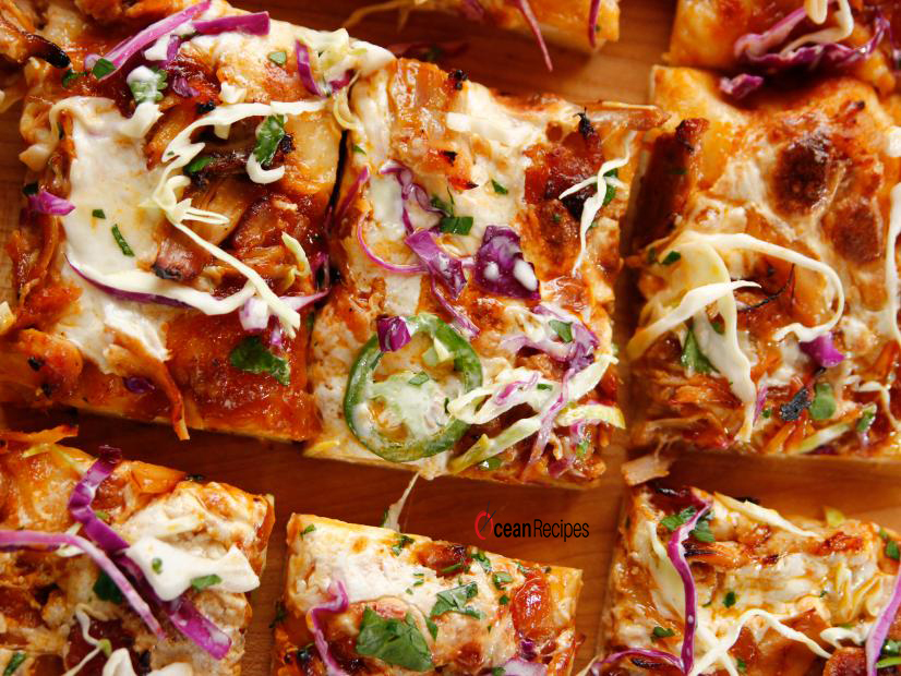 Pioneer Woman BBQ Chicken Pizza
