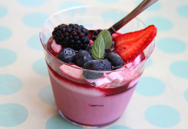 Berry Panna Cotta