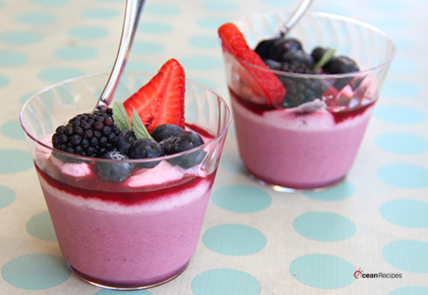 Berry Panna Cotta