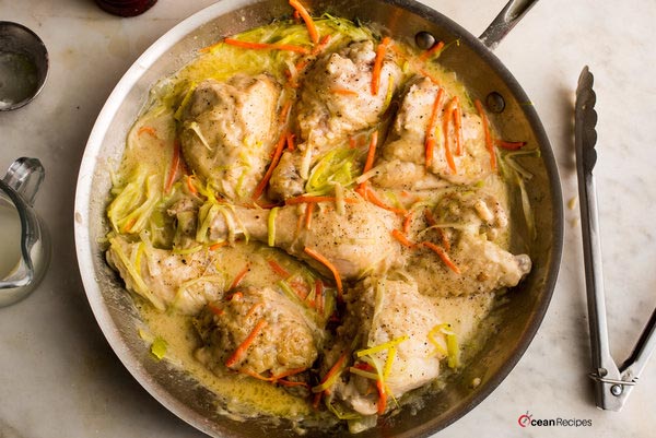 chicken fricassee recipe