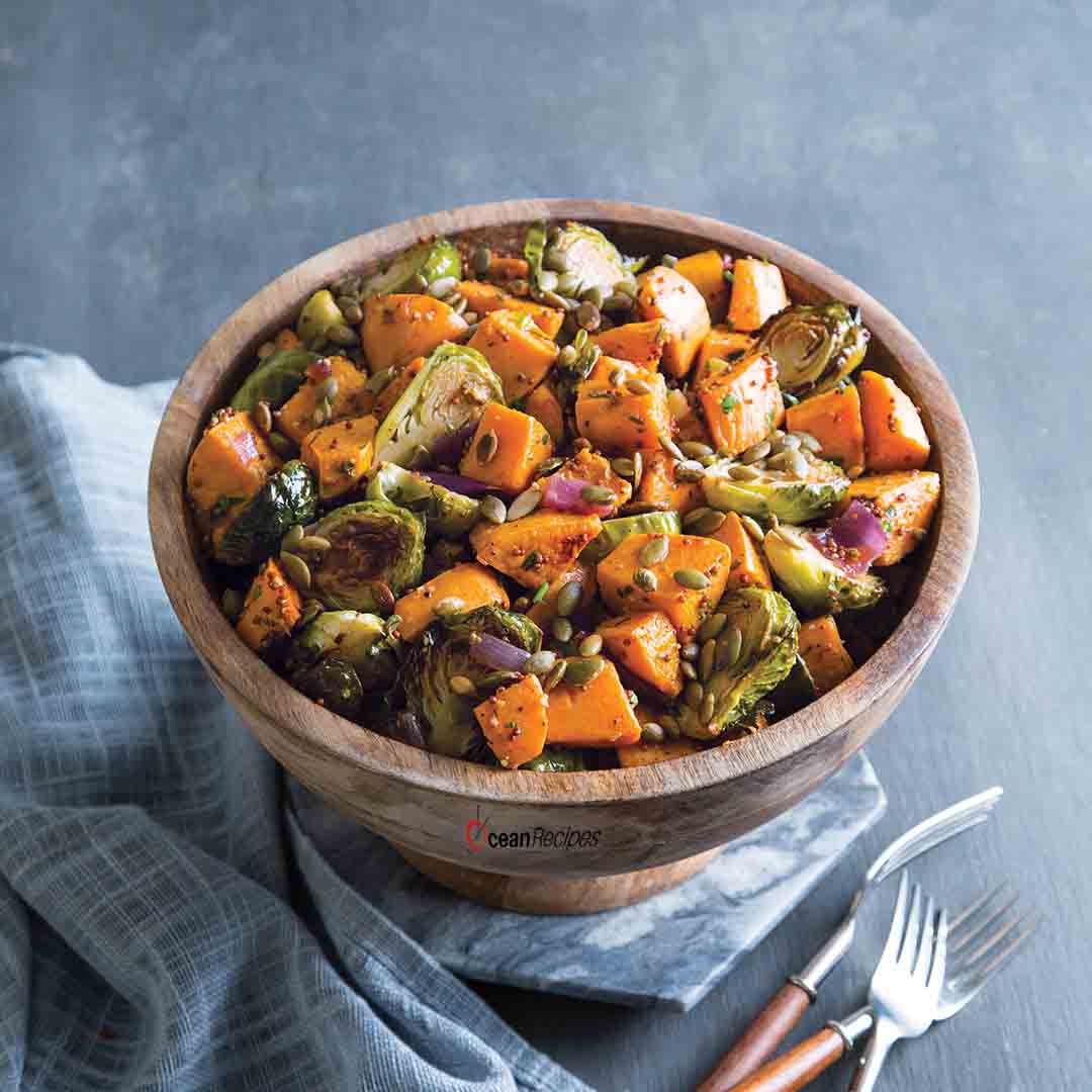 Brussels Sprouts Sweet Potato Salad Brussels Sprouts Sweet Potato Salad
