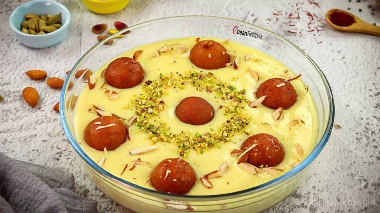 Best Gulab Jamun Custard Recipe