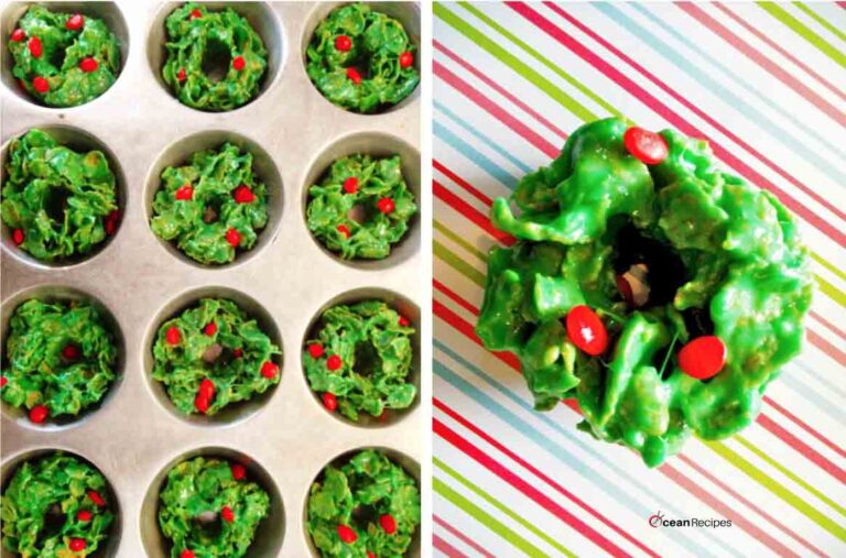 Christmas Wreath Cookies || Best Christmas Cookies Recipe