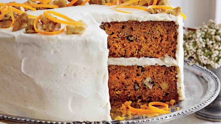 Popular and Best Carrot Cake Recipe Ever || Ocean Recipes