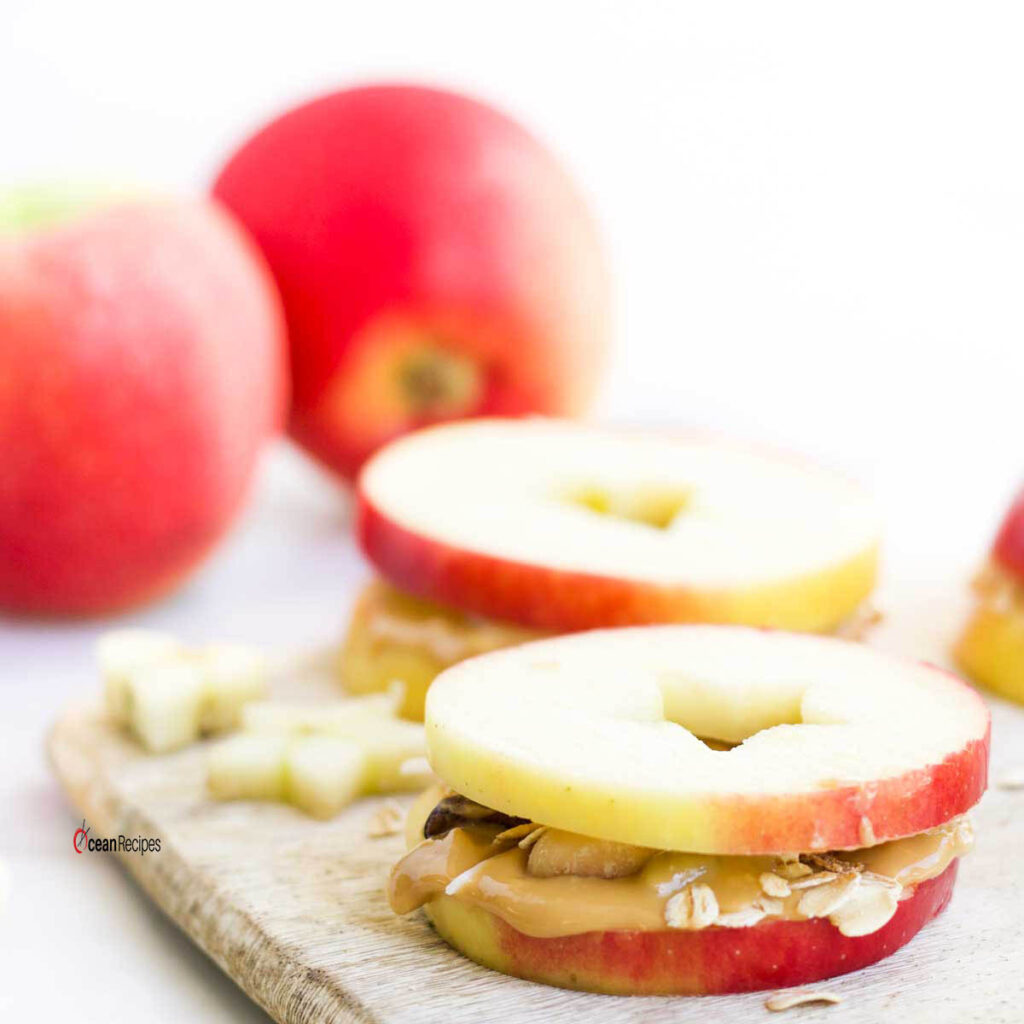 Kid-friendly Apple Sandwiches