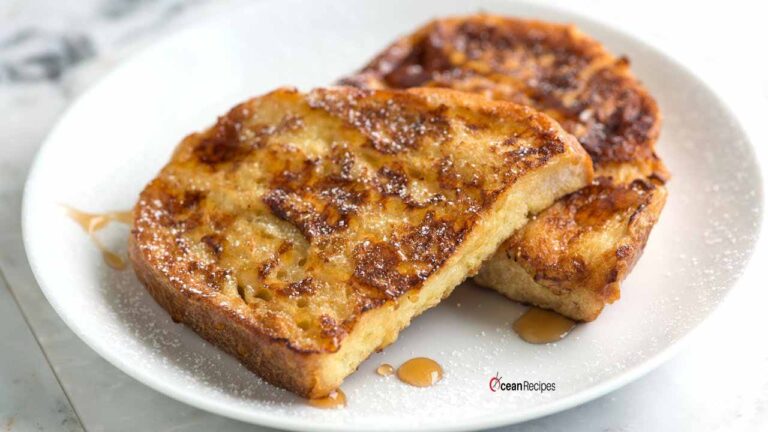 Easy to make Fluffy French Toast Recipe || OceanRecipes