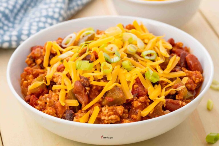 Kid Friendly Crockpot Turkey Chili by OceanRecipe