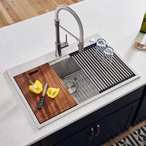 Ruvati 32-inch Workstation Ledge Kitchen Sink