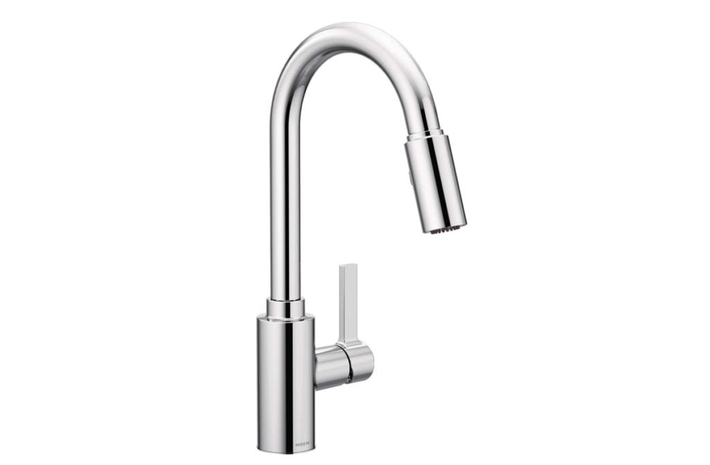 Moen 7882 Genta LX Single-Handle Pull-Down Sprayer Modern Kitchen Faucet