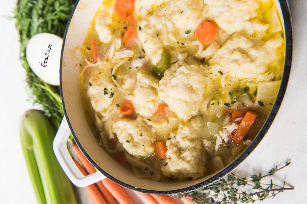 Easy to make and delicious Dumpling Soup | Ocean Recipes