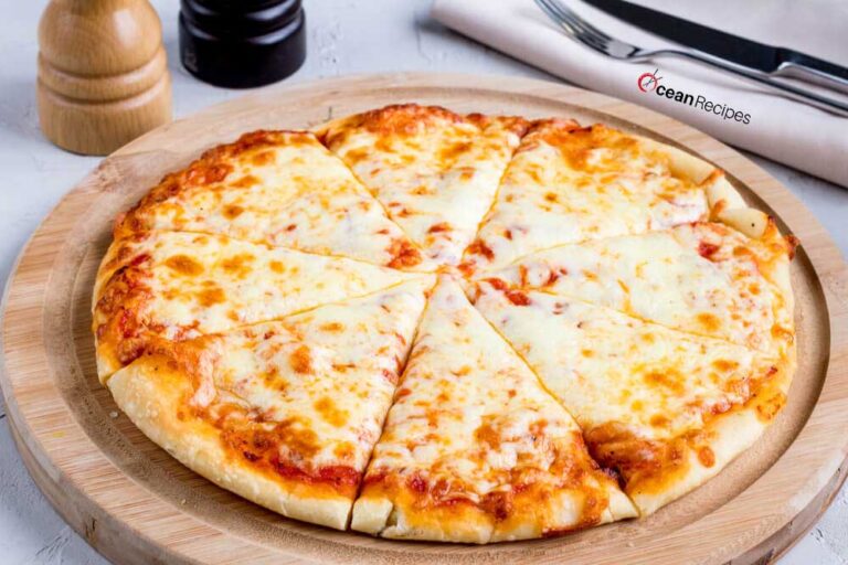 Four Cheese Margherita Pizza Recipe by OceanRecipes