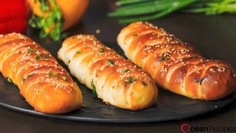Healthy Stuffed Vegetable Bread Recipe by OceanRecipes