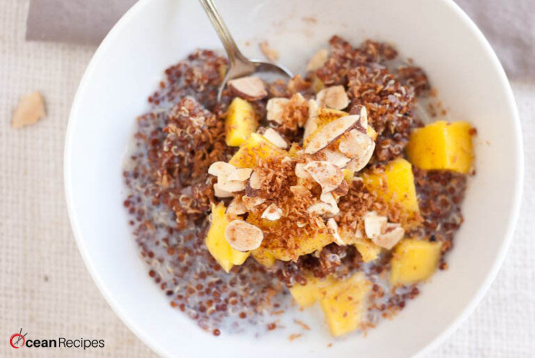 Six Ingredient Breakfast Quinoa by OceanRecipes