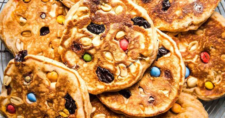 Traditional Trail Mix Pancakes Recipe
