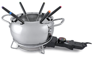 Best Swiss mar Mont Brule Electric Fondue Set