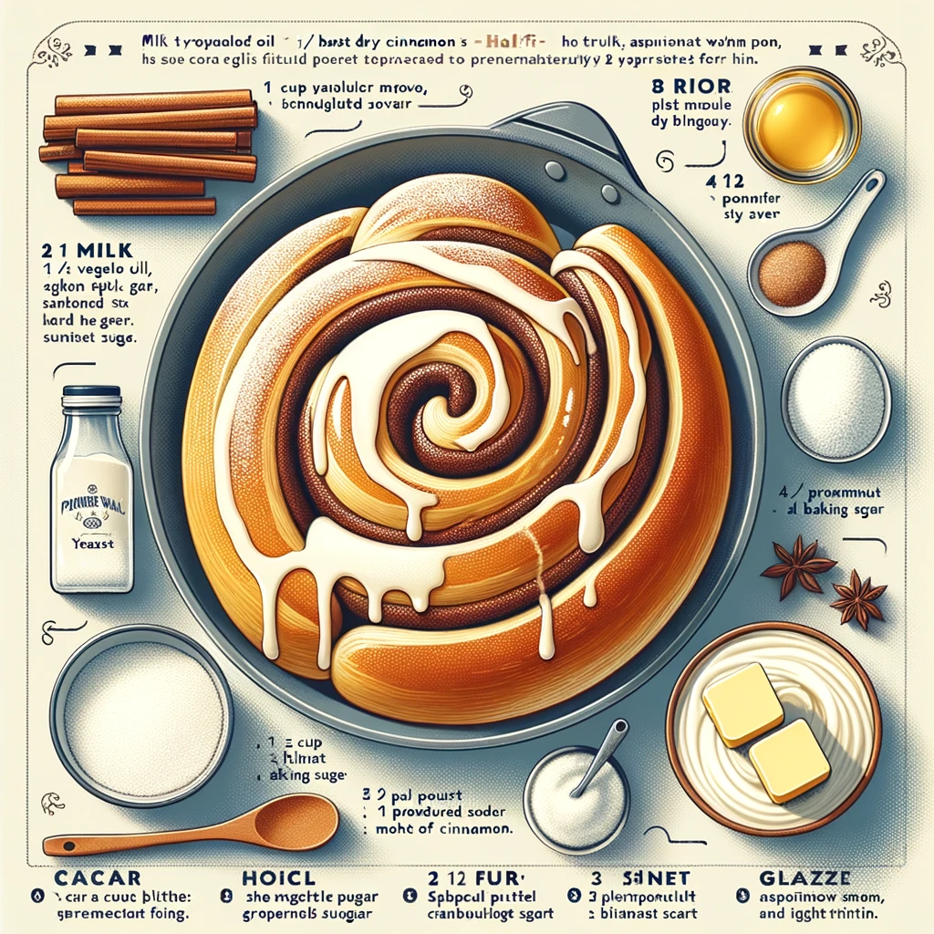 Pioneer Woman's Cinnamon Rolls Half Recipe