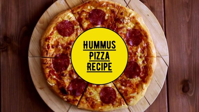 Healthy Veggie Hummus Pizza Recipe: A Delicious Meal Idea for Busy Weeknights
